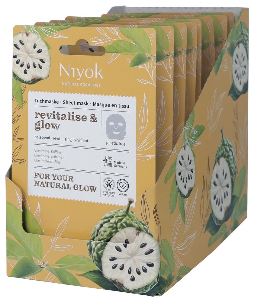 Belebende Tuchmaske revitalise & glow 1 Stk