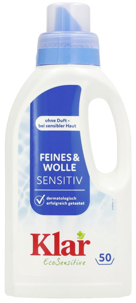 Feines & Wolle Flüssigwaschmittel 50 Waschgänge 500 ml