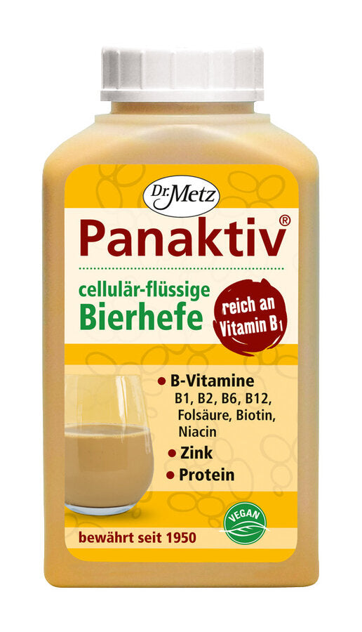 Panaktiv cellulär flüssige Bierhefe 500 ml