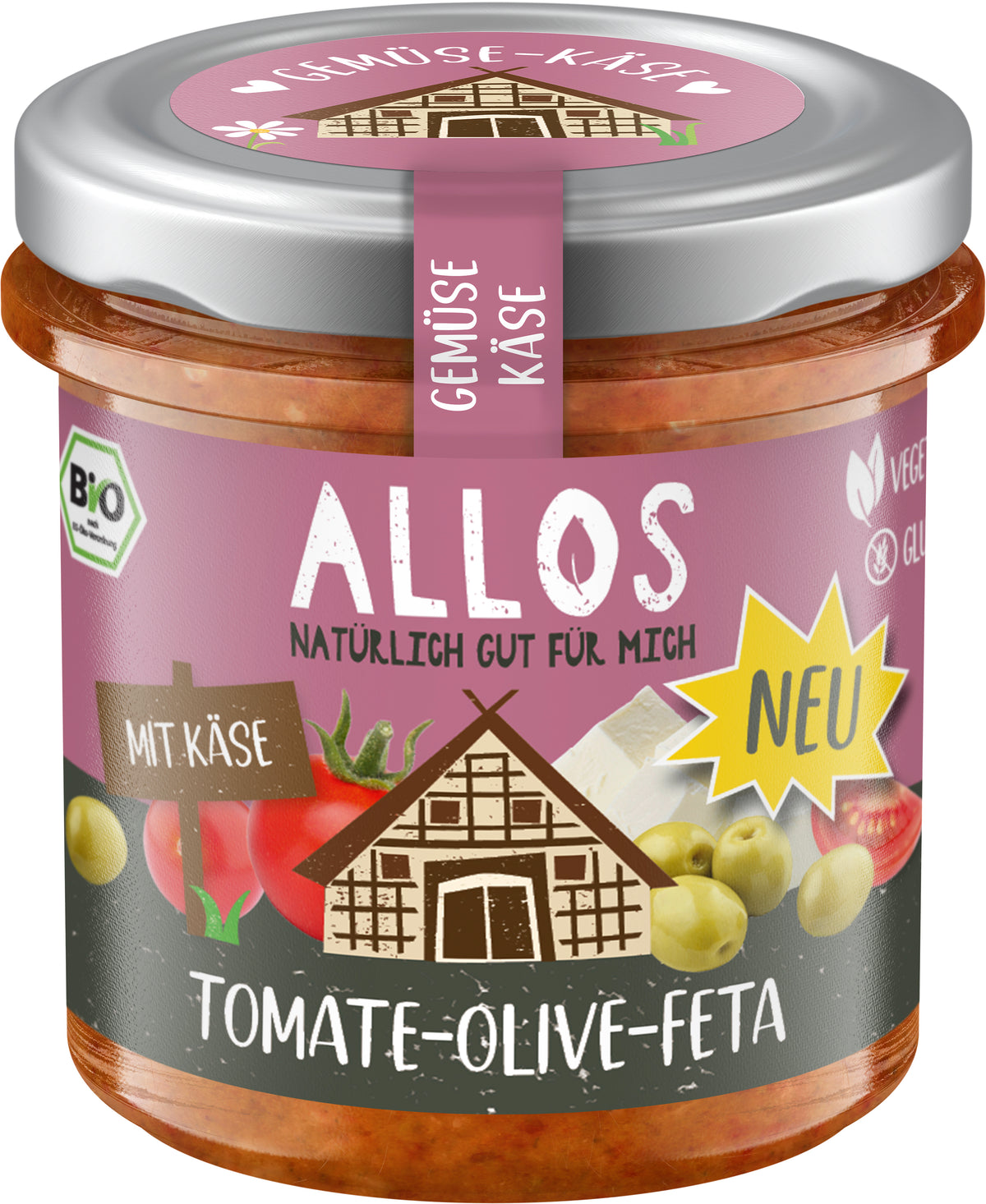 Aufstrich Tomate-Olive-Feta 135 g