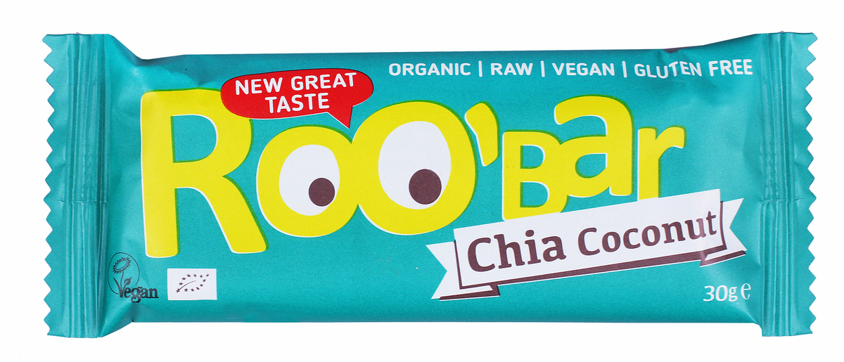 Roobar-Riegel Chia Coconut 30 g