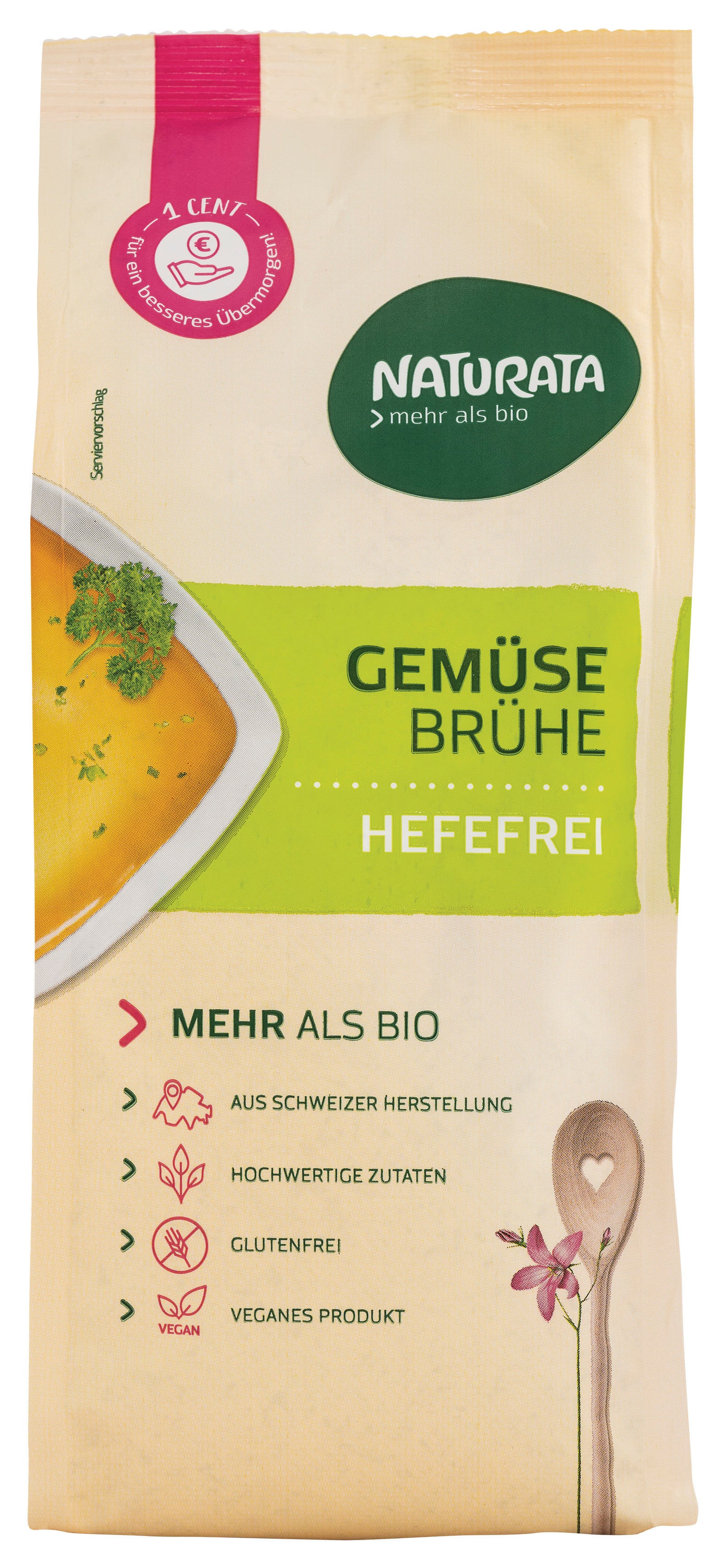 Gemüsebrühe hefefrei  NFB 500 g