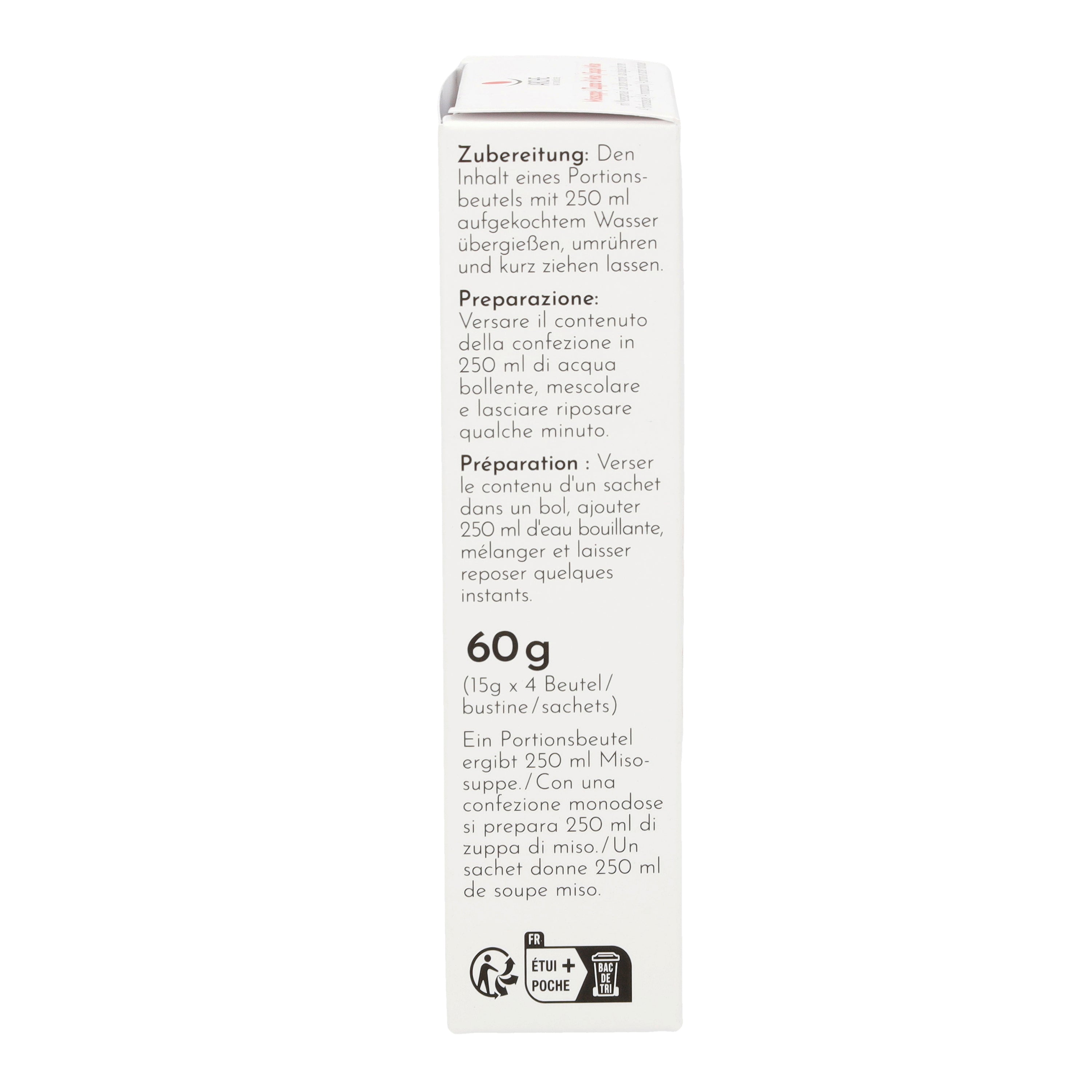 Miso Soup mit Meeresgemüse 4x15 g