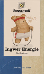 Ingwer Energie Tee Doppelkammerbeutel 32,4 g