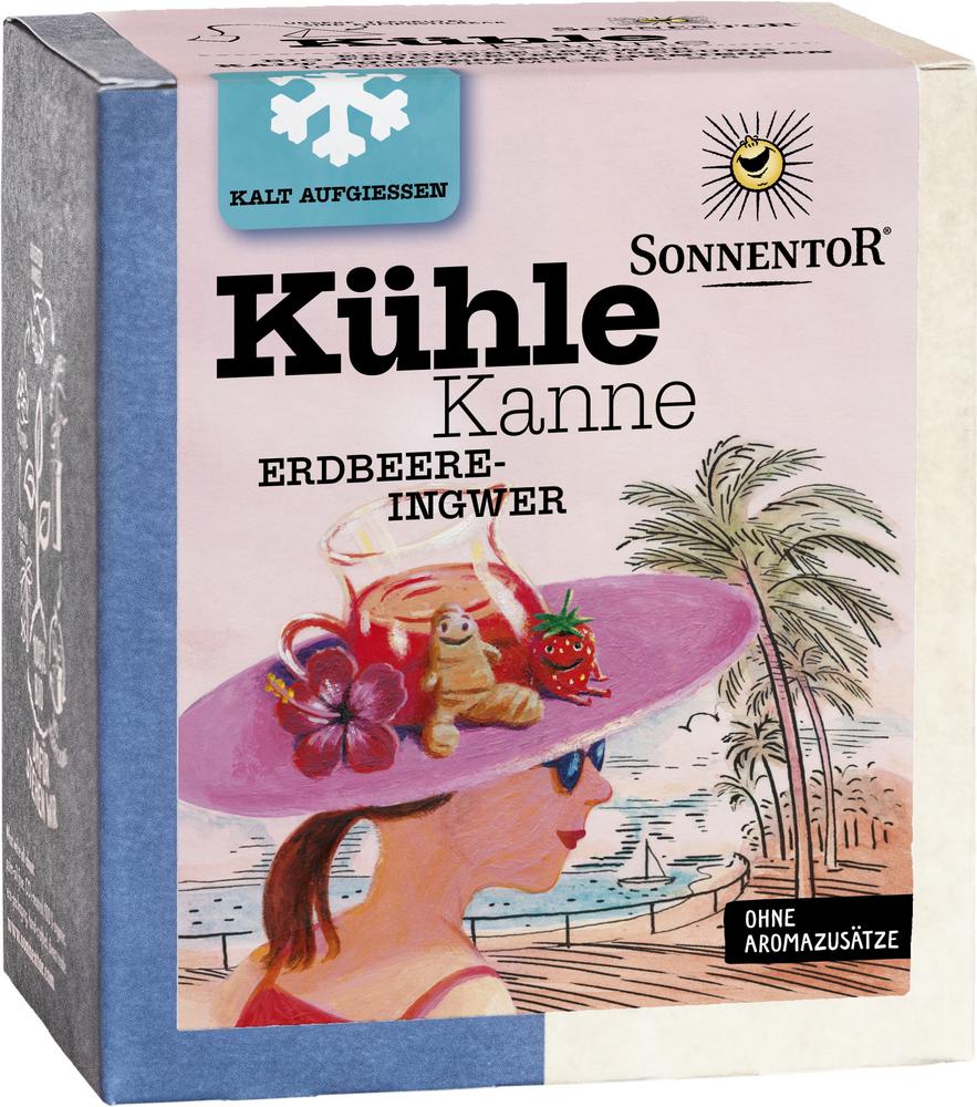Kühle Kanne Erdbeer-Ingwer Tee 44,8 g