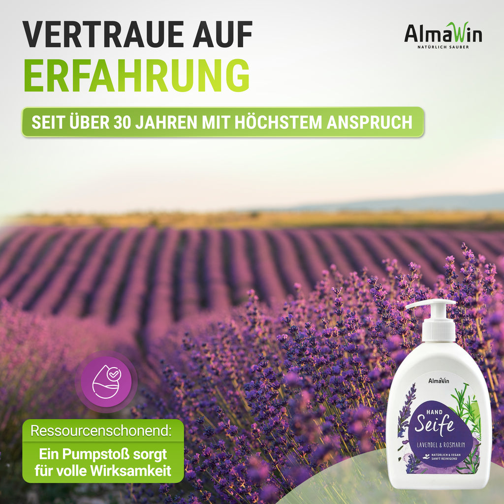 Flüssigseife Lavendel & Rosmarin 500 ml