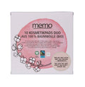 Kosmetik Pads Duo aus Bio-Baumwolle 1 Stk