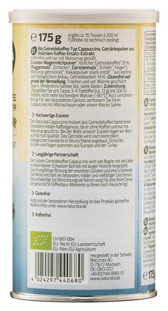 Getreidekaffee CAPPUCCINO Instant 175 g
