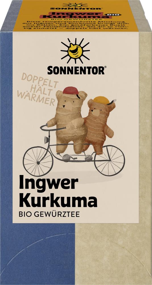 Ingwer Kurkuma Tee Doppelkammerbeutel 32,4 g