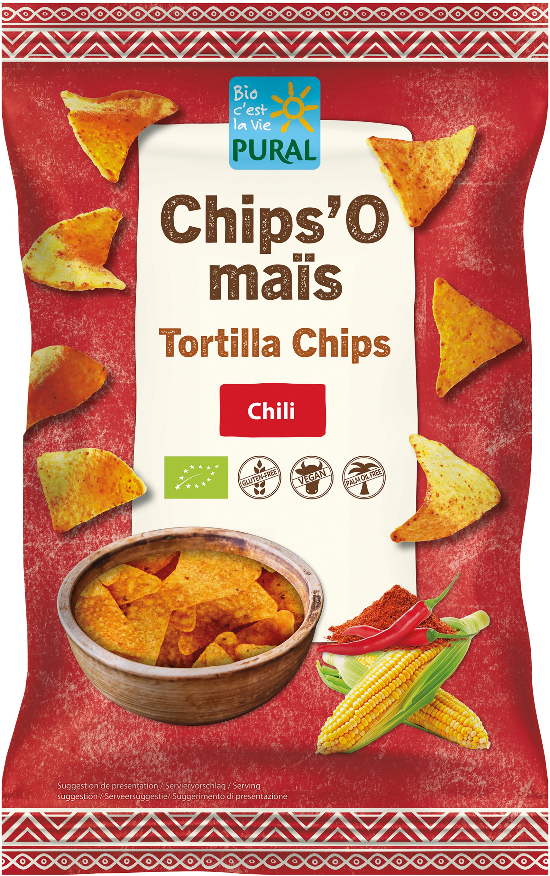 Chips'O mais Chili 125 g