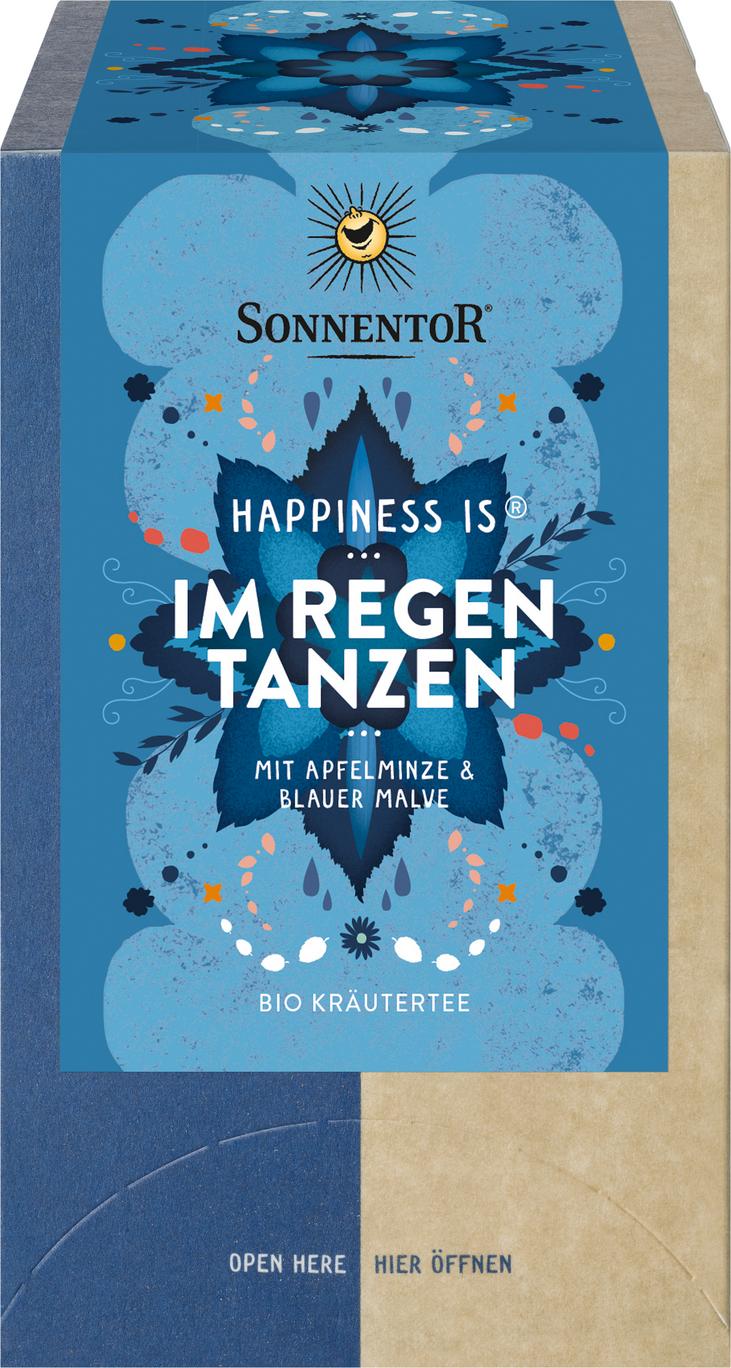 Happiness is Im Regen tanzen Tee Doppelkammerbeute 27 g