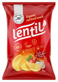 Rote Linsen Chips mit rotem Pestogeschmack 85 g