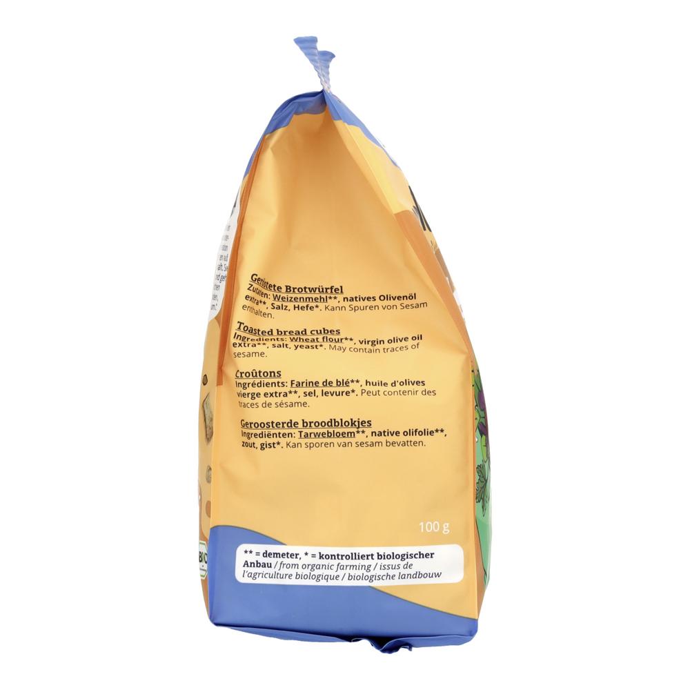 Cro?tons Natur geröstete Brotwürfel demeter 100 g