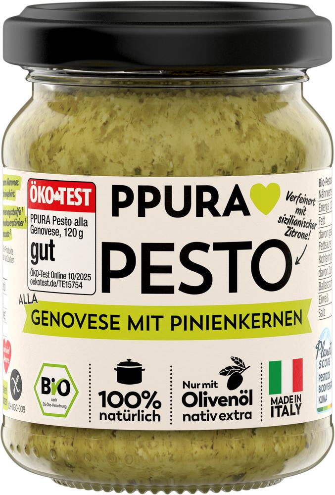 Pesto alla Genovese mit Pinienkernen Basilikum Oli 120 g