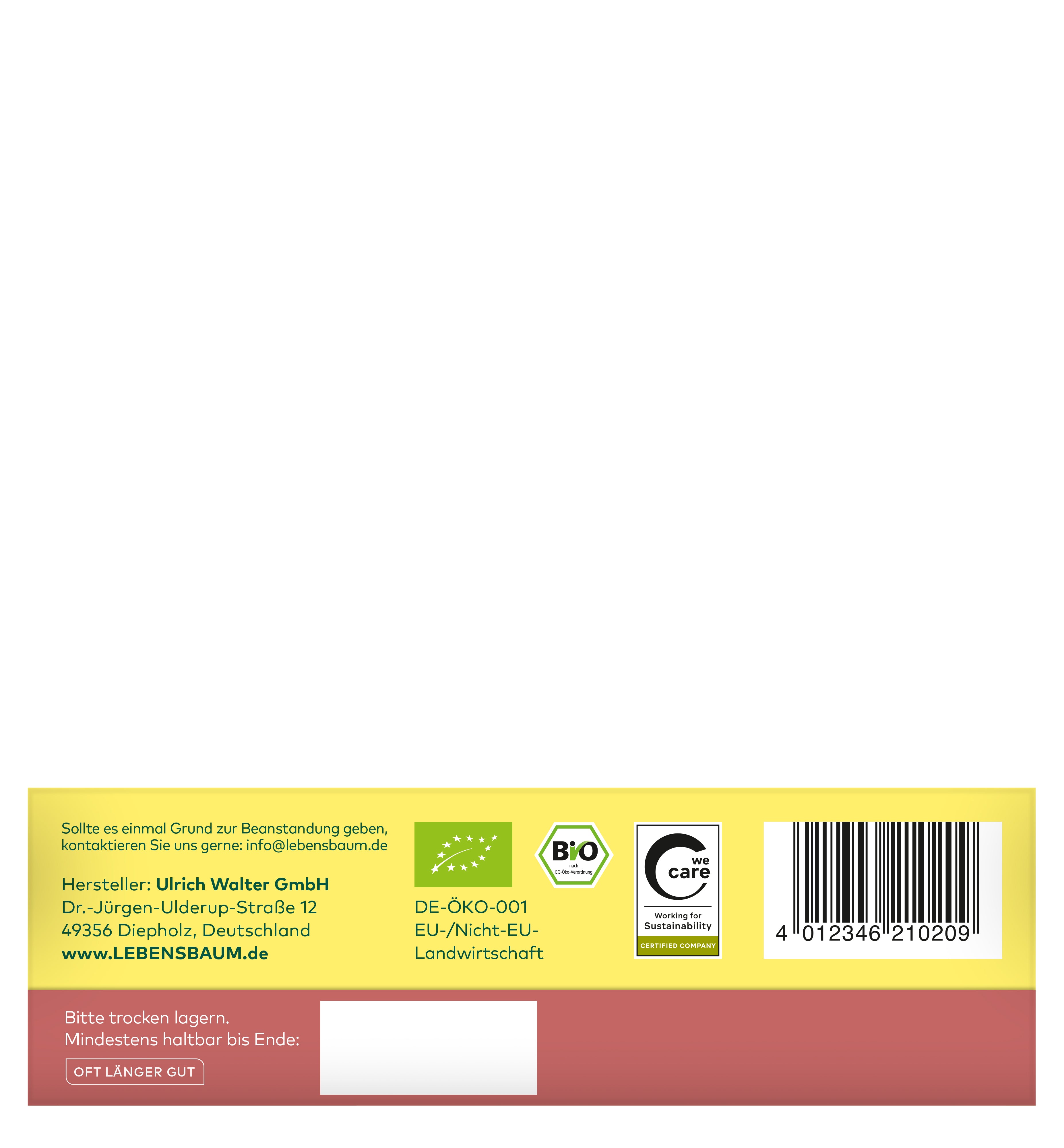 Sanddorn Cranberry Früchtetee 50 g