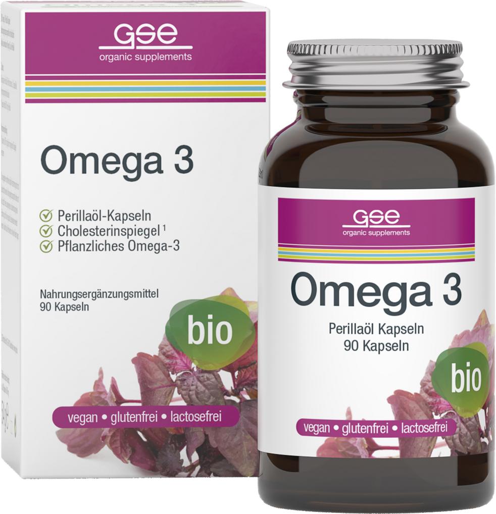 Omega 3 Perillaöl Kapseln ? 600mg 90 Stk
