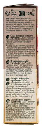 Kakao schwach entölt 20-22% Kakaobutter 125 g
