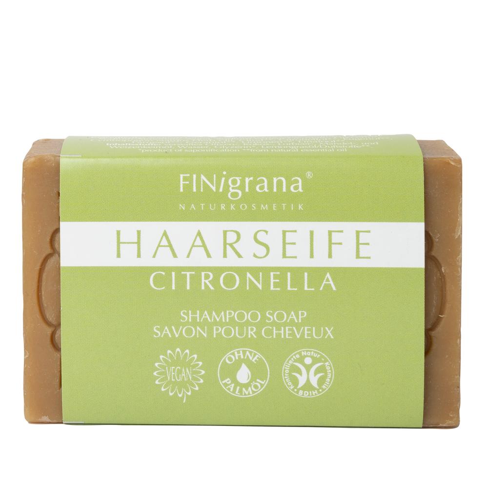 Haarseife mit rein ätherischem Citronellaöl 100 g
