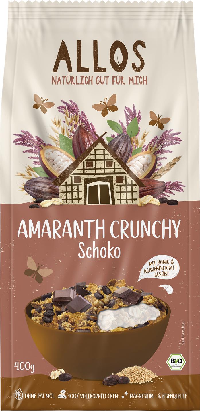 Amaranth Crunchy Schokolade 400 g