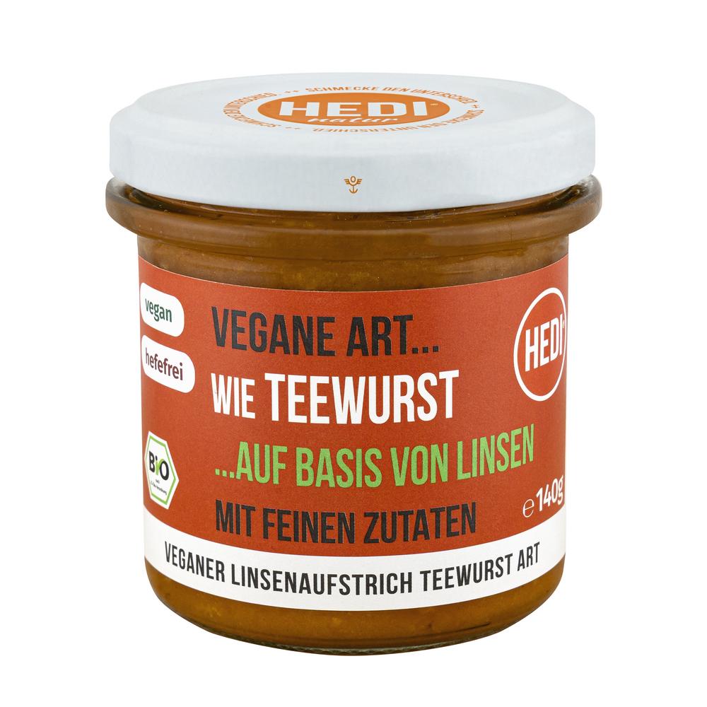Vegane Art Teewurst mit feinen Zutaten 140 g
