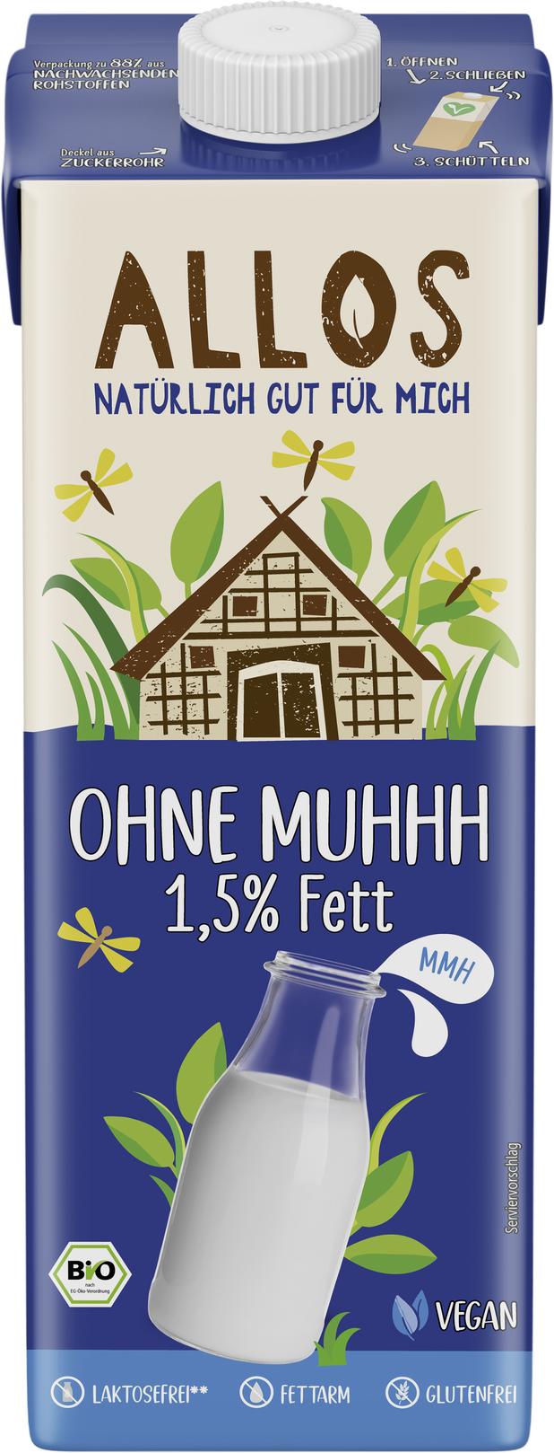 Ohne Muhhh Drink 1,5% Fett 1 l