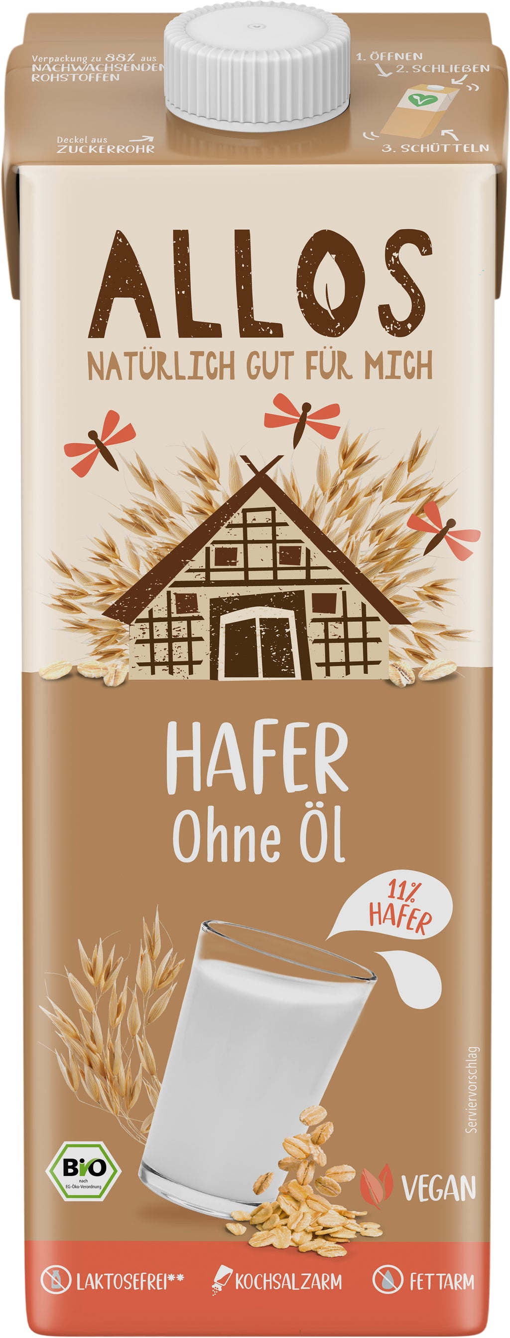 Hafer Drink Fettarm 1 l