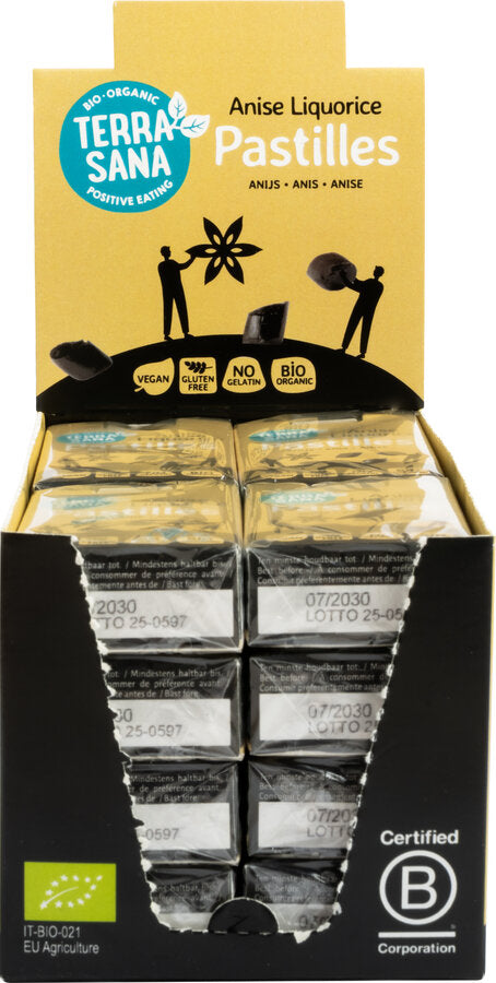 Lakritz-Pastillen Anis Pappschachtel 25 g