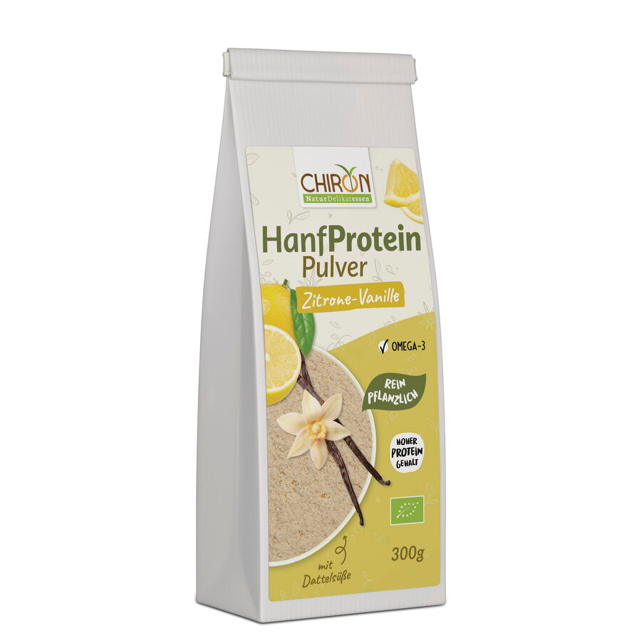 HanfProtein Pulver Zitrone-Vanille 300 g