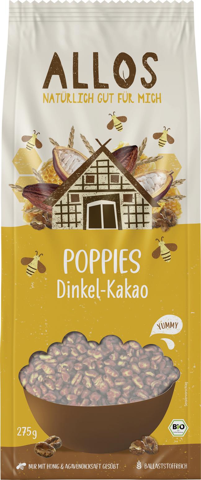 Dinkel-Kakao-Poppies 275 g