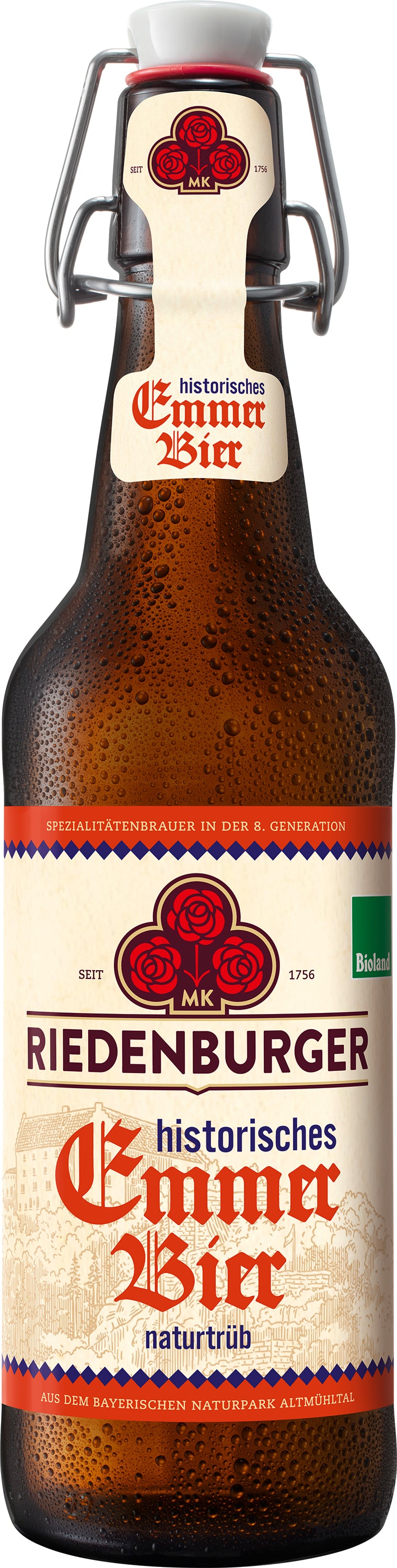 Emmerbier historisch, naturtrüb 500 ml