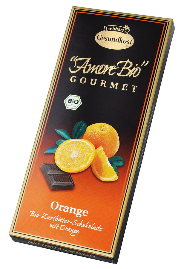 Orange-Zartbitter Schokolade 100 g