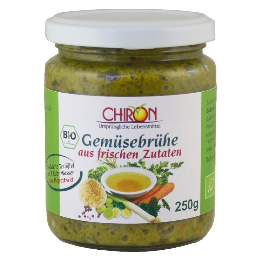 Gemüsebrühe aus frischen Zutaten 250 g