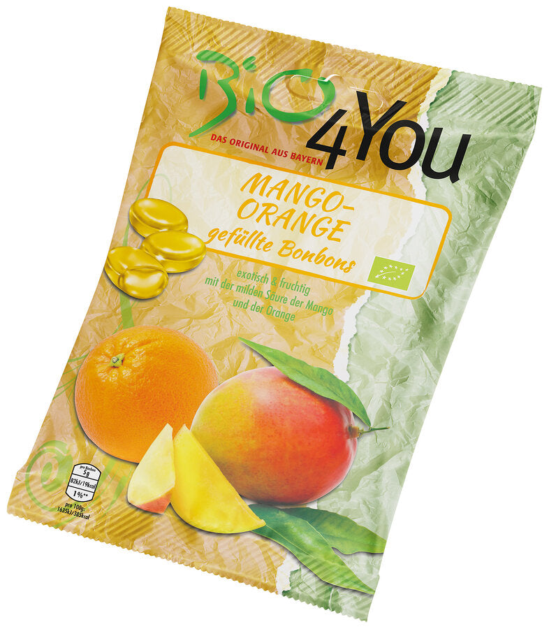 Mango-Orange Bonbons gefüllt 75 g