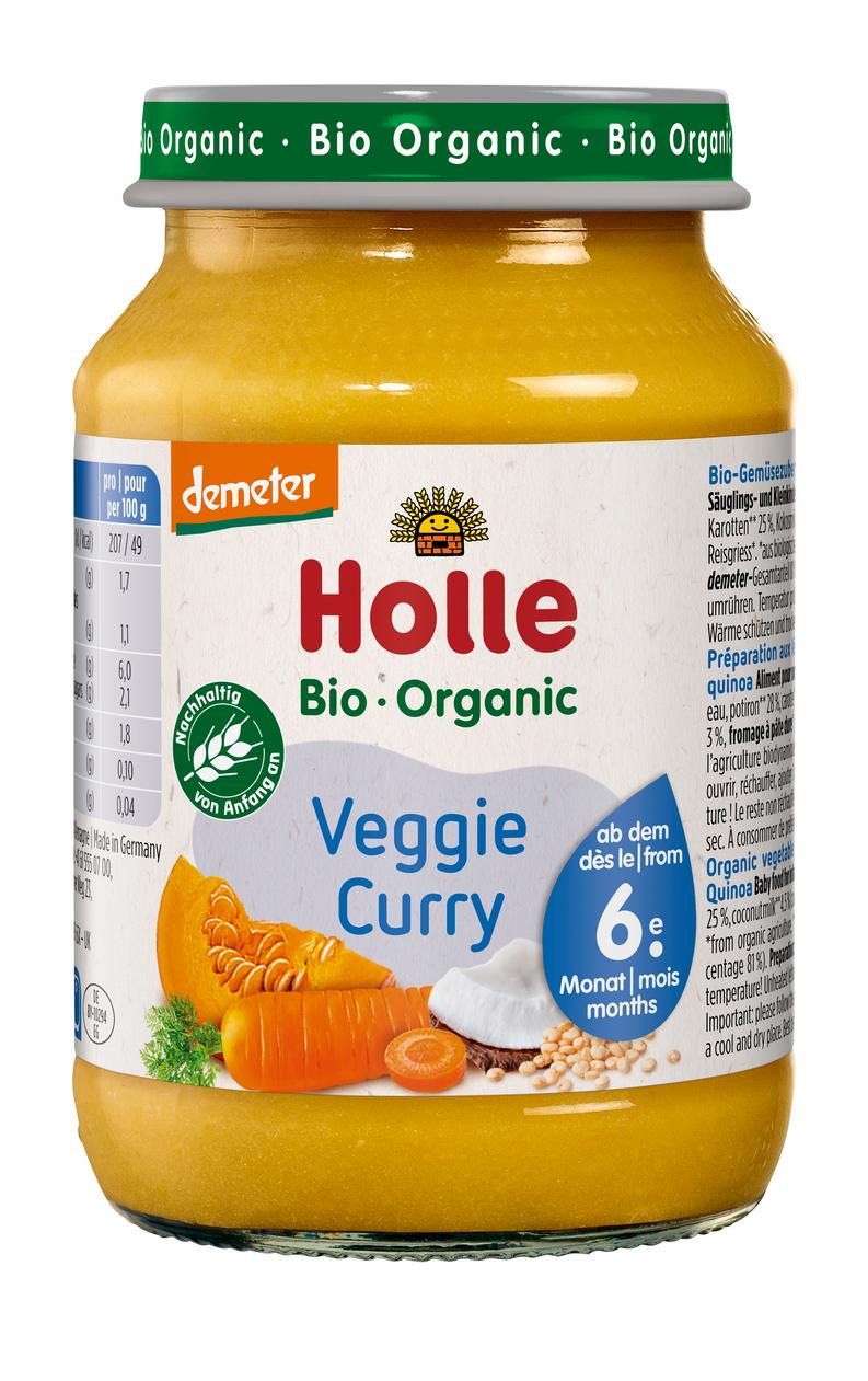 Veggie Curry ab 6. Monat demeter 190 g