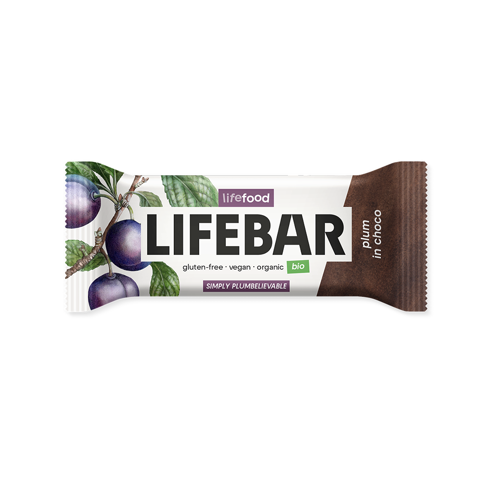 Lifebar InChoco Pflaumen 40 g