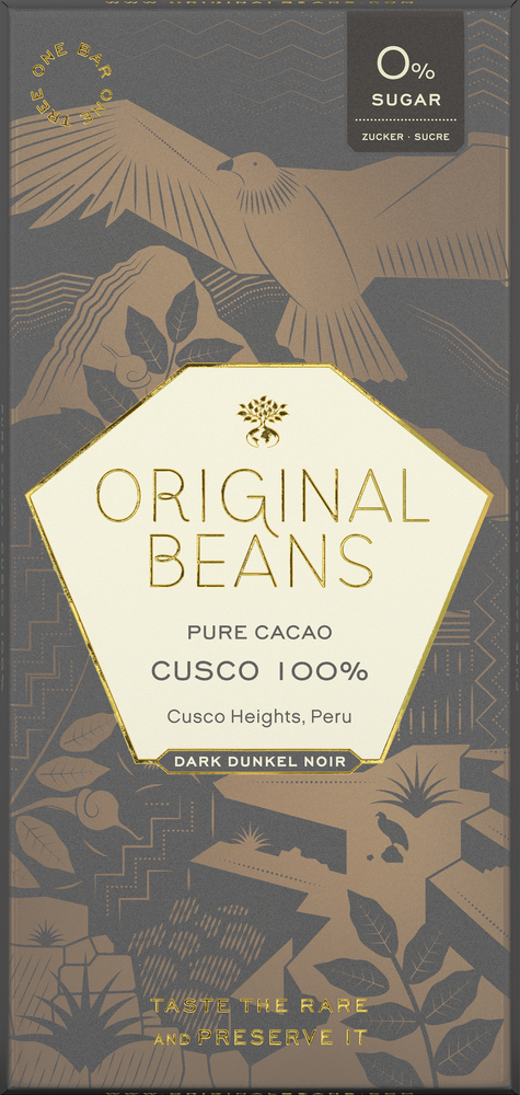 Cusco Chuncho 100% Kakaomasse 70 g