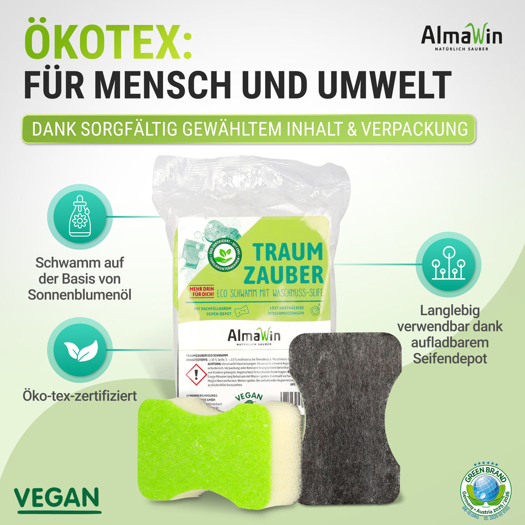 SauberZauber Eco-Schwamm 2 Stk