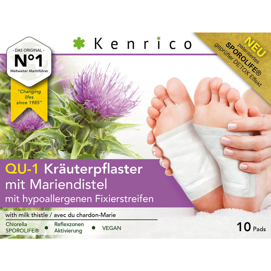 QU-1 Kräuterpflaster mit Mariendistel 1 Stk