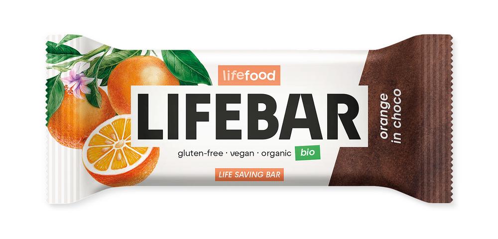 Lifebar InChoco Orange 40 g
