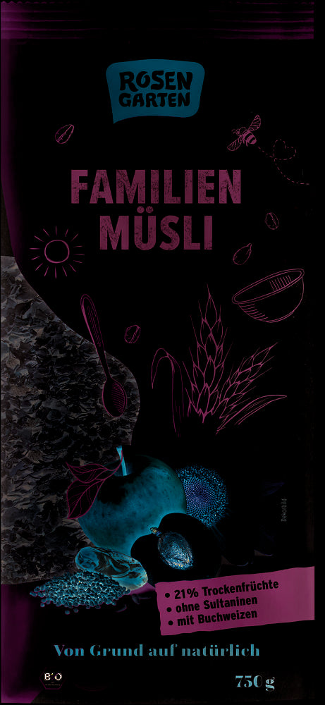 Familien-Müsli ungesüßt 750 g