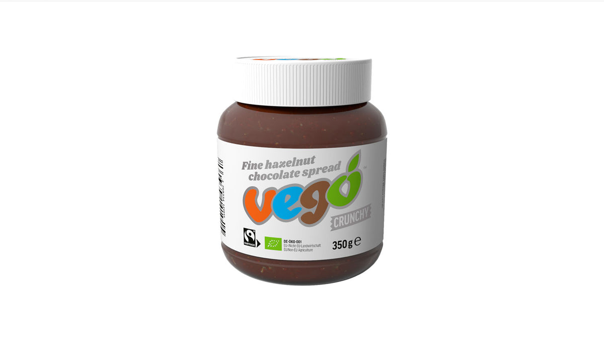 Fine hazelnut chocolate spread crunchy Aufstrich 350 g