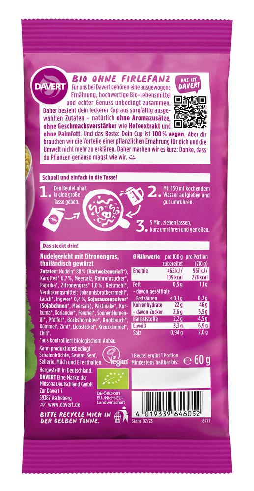 Noodle-Cup Thailändisch 60 g