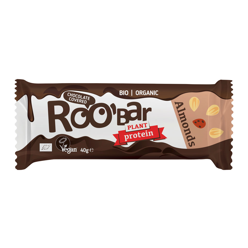 Roobar-Riegel Protein Mandel mit Schokoladenüberzu 40 g