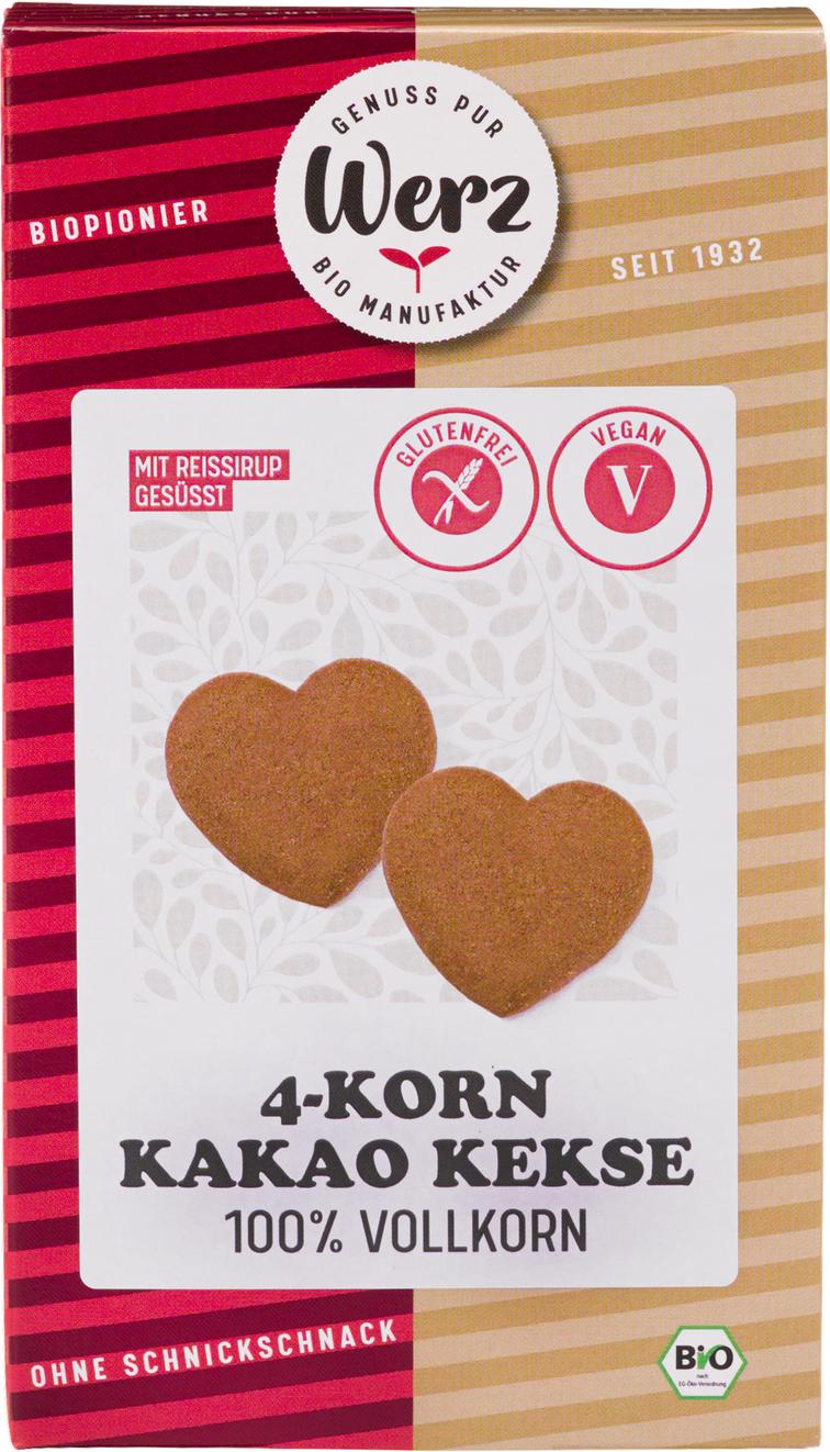 4-Korn-Kakao-Keks 150 g