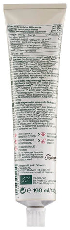 Vegane Salat Mayo demeter Tube 190 ml