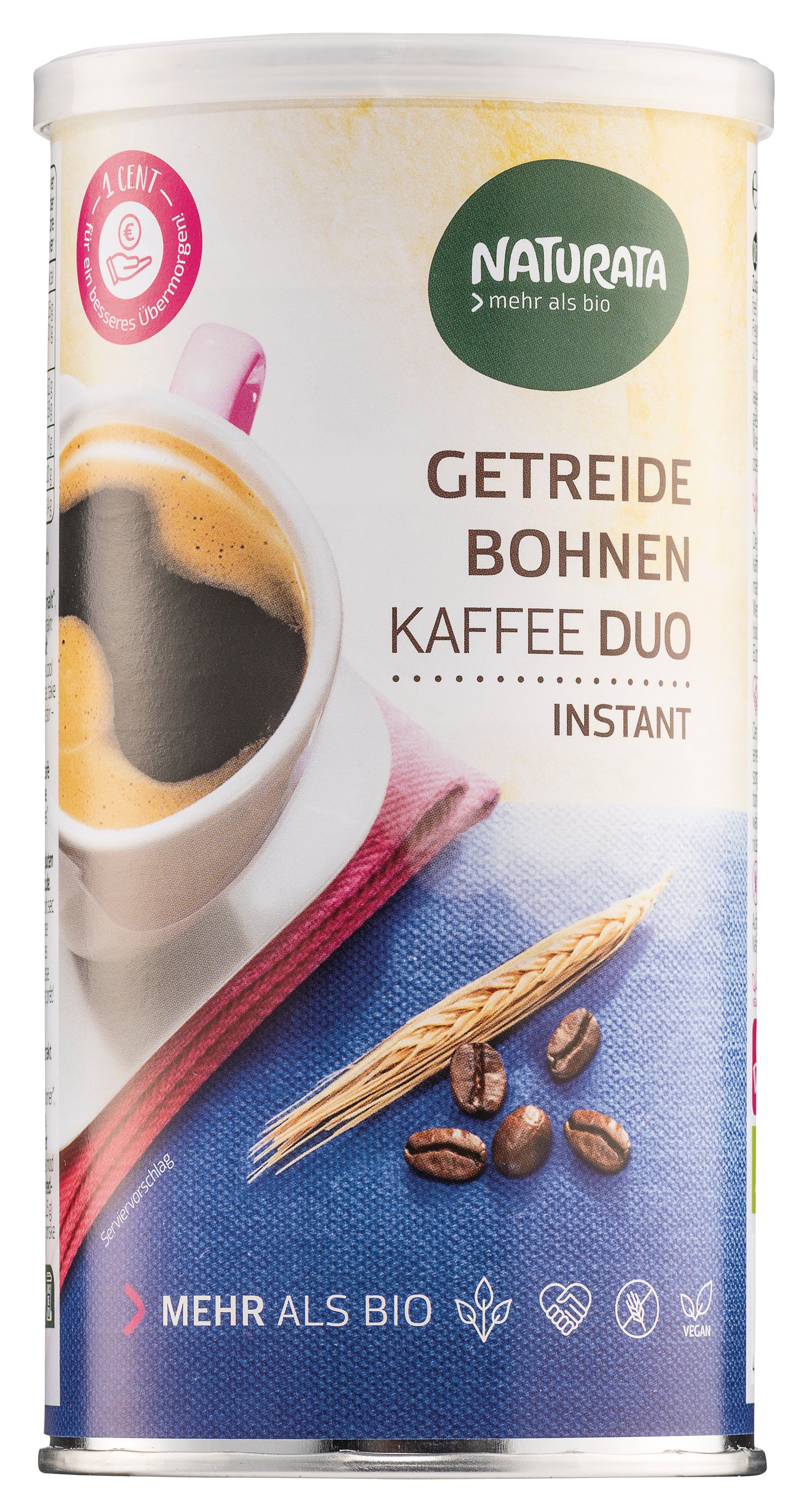 DUO Getreide-Bohnenkaffee instant 100 g
