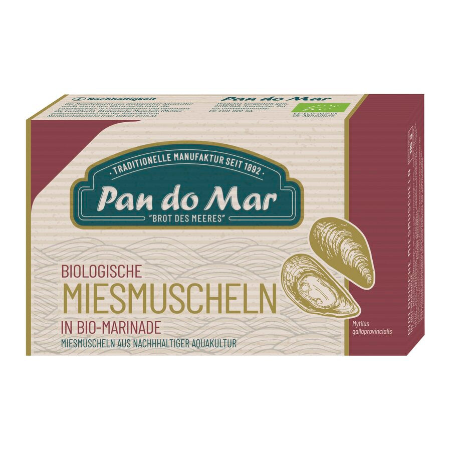 Miesmuscheln in Bio-Marinade 115 g