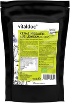 Lein braun  gekeimt - grob vermahlen 500 g