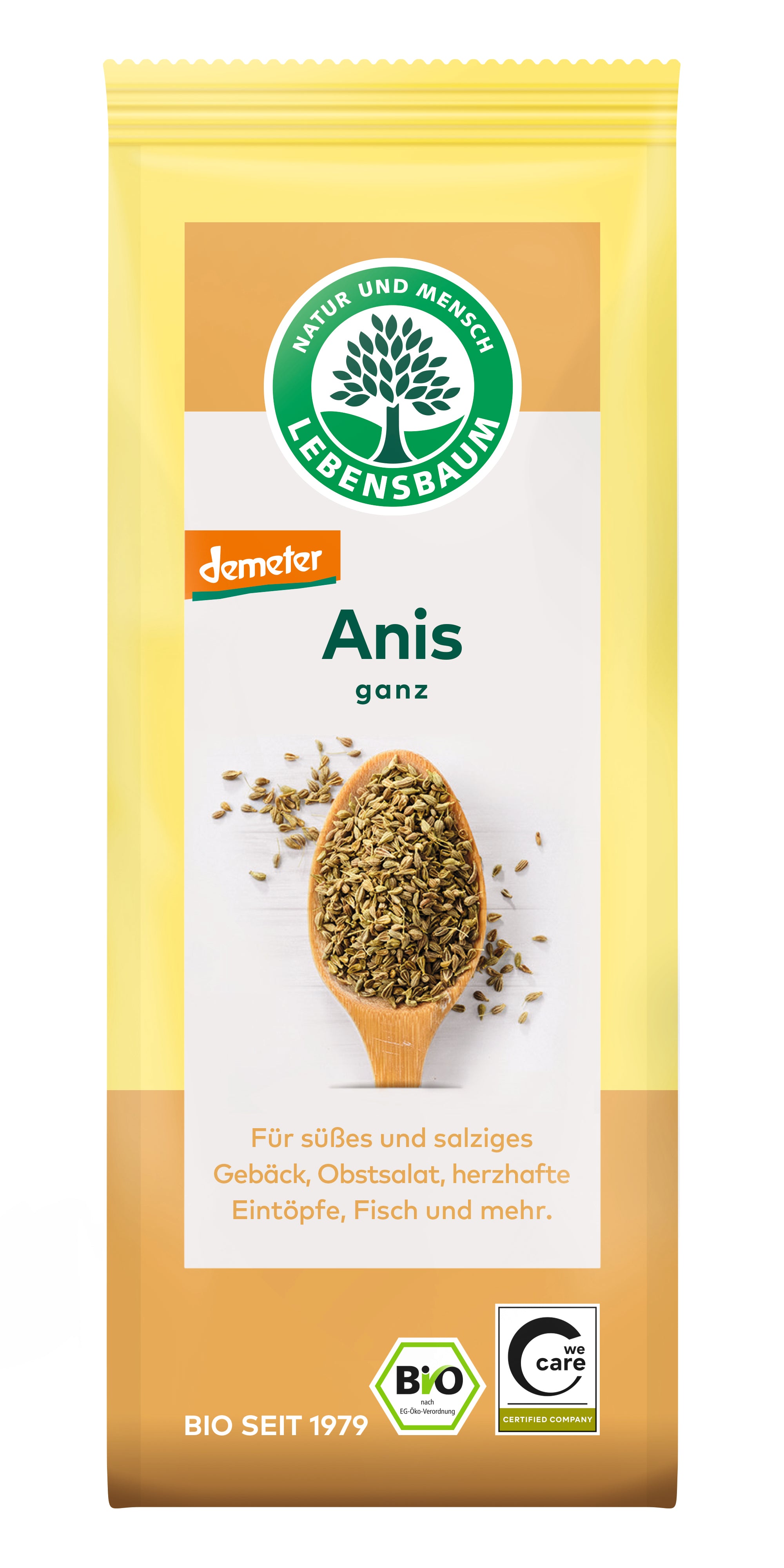 Anis  ganz  demeter 50 g