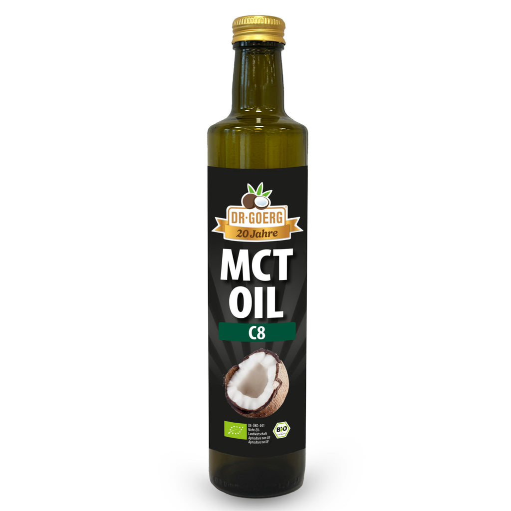 Premium MCT-Öl C8 aus Kokosöl 500 ml